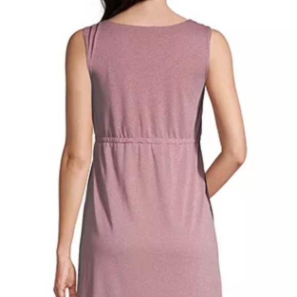 Mount McKinley Kyle II Red Velvet Sleeveless Dress - Picture 3 of 10